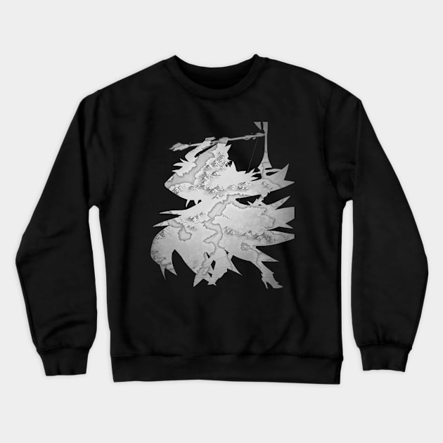 Laegjarn: Flame Ascendant Crewneck Sweatshirt by Raven's Secret Shop